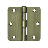 1/4" Radius Steel Hinge