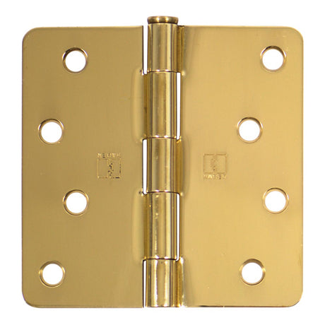 1/4" Radius Solid Brass Hinge