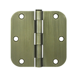 5/8" Radius Steel Hinge, Residential Grade