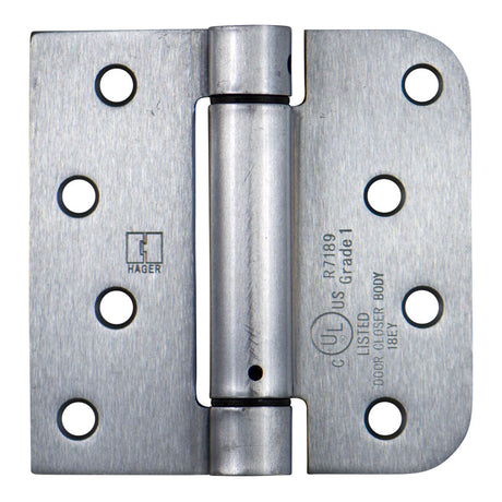 Hager 5/8" Radius Combination Corner Spring Hinge