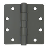 1/4" Radius Architectural Door Hinge