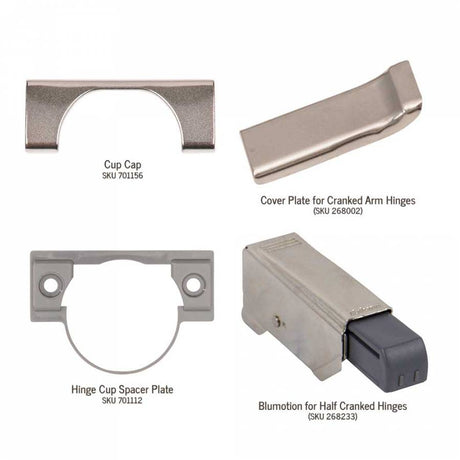 Blum 110 Degree Hinge for Face Frame Inset Cabinets - Bundle