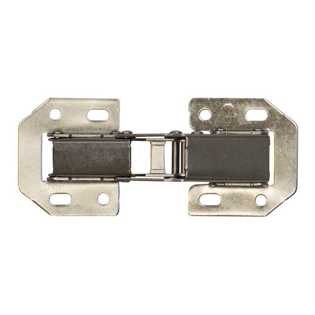 No Bore Concealed Self-Closing Hinge - Nickel Finish, 6-Way Adjustment LAXX1