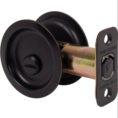 Round Pocket Door Lock, Privacy