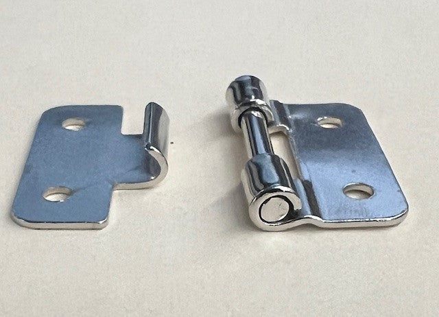 Nickel Plated Take-Apart Hinge