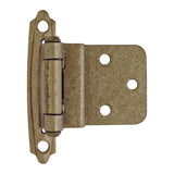 Semi Concealed 3/8" Inset Hinge