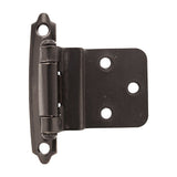 Semi Concealed 3/8" Inset Hinge