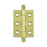 Ball Tipped Solid Brass Hinge