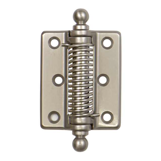 Solid Brass Spring Hinge with Ball Tips | HardwareSource