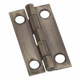 Narrow Solid Brass Butt Hinge