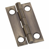 Narrow Solid Brass Butt Hinge