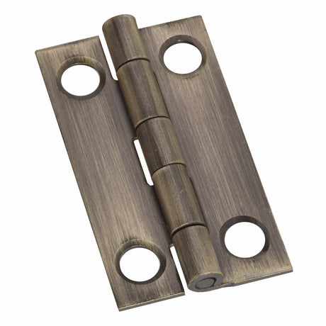 Narrow Solid Brass Butt Hinge