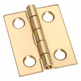 Extra Small Brass Butt Hinge