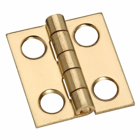 Extra Small Brass Butt Hinge