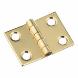 Extra Small Brass Butt Hinge