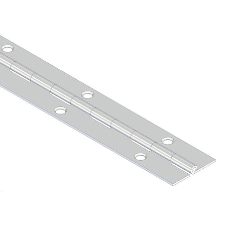 72" Nickel Plated Piano Hinge