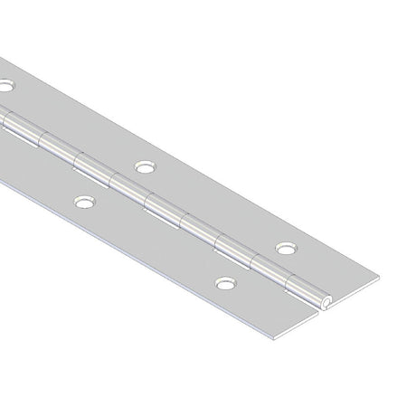 72" Nickel Plated Piano Hinge