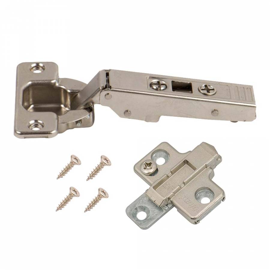 Blum 107 Degree Hinge for Frameless Overlay Cabinets - Bundle