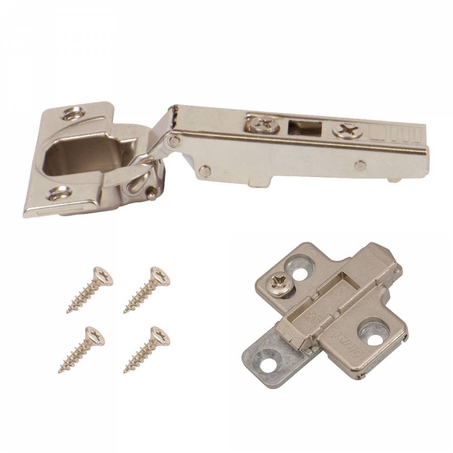 Blum 110 Degree Hinge for Frameless Overlay Cabinets - Bundle