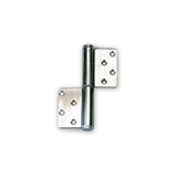 Stainless Steel Lift Off No Mortise Hinge