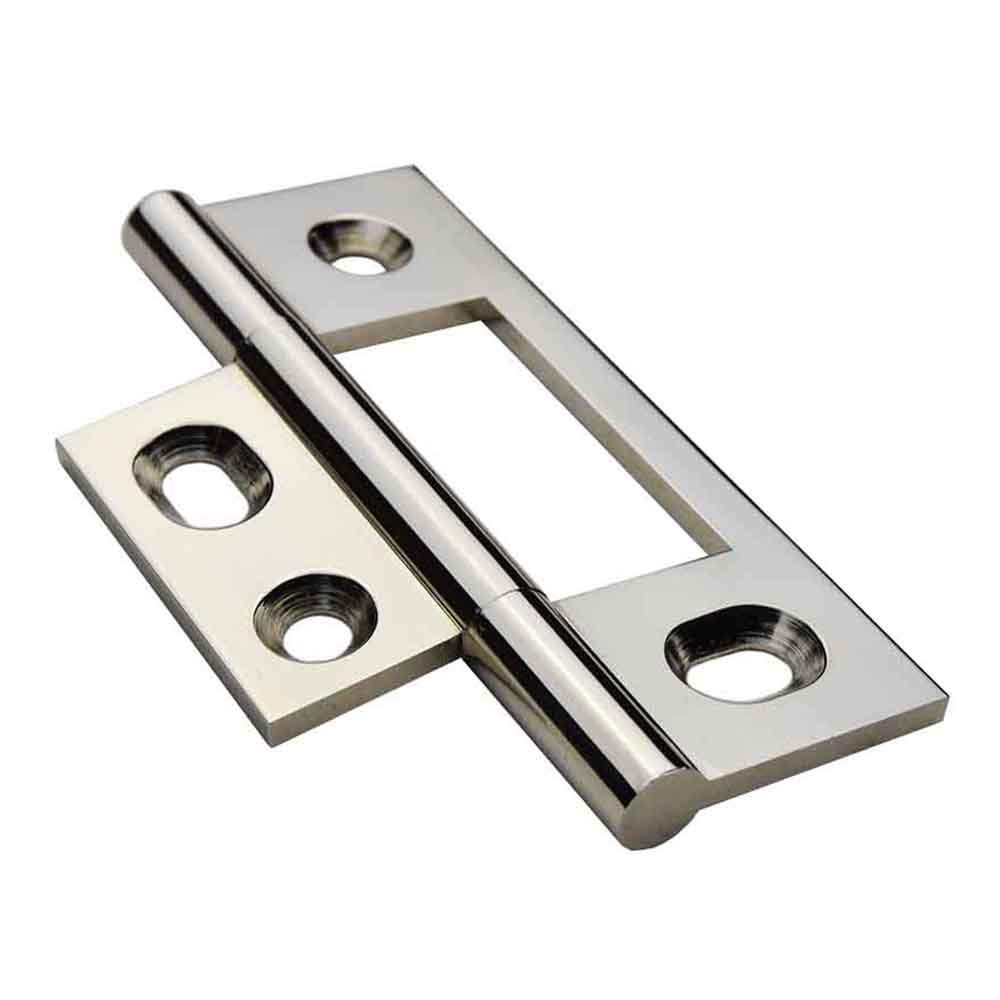 Solid Brass No-Mortise Hinge