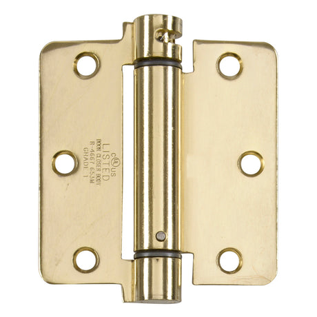 1/4" Radius Corner Spring Hinge