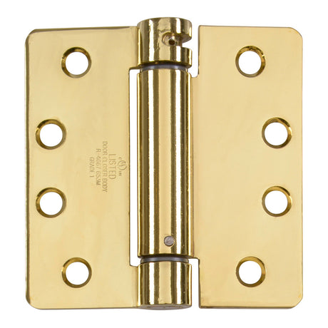 1/4" Radius Corner Spring Hinge