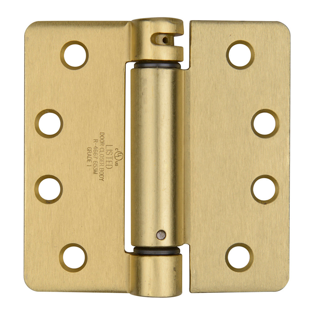 1/4" Radius Corner Spring Hinge