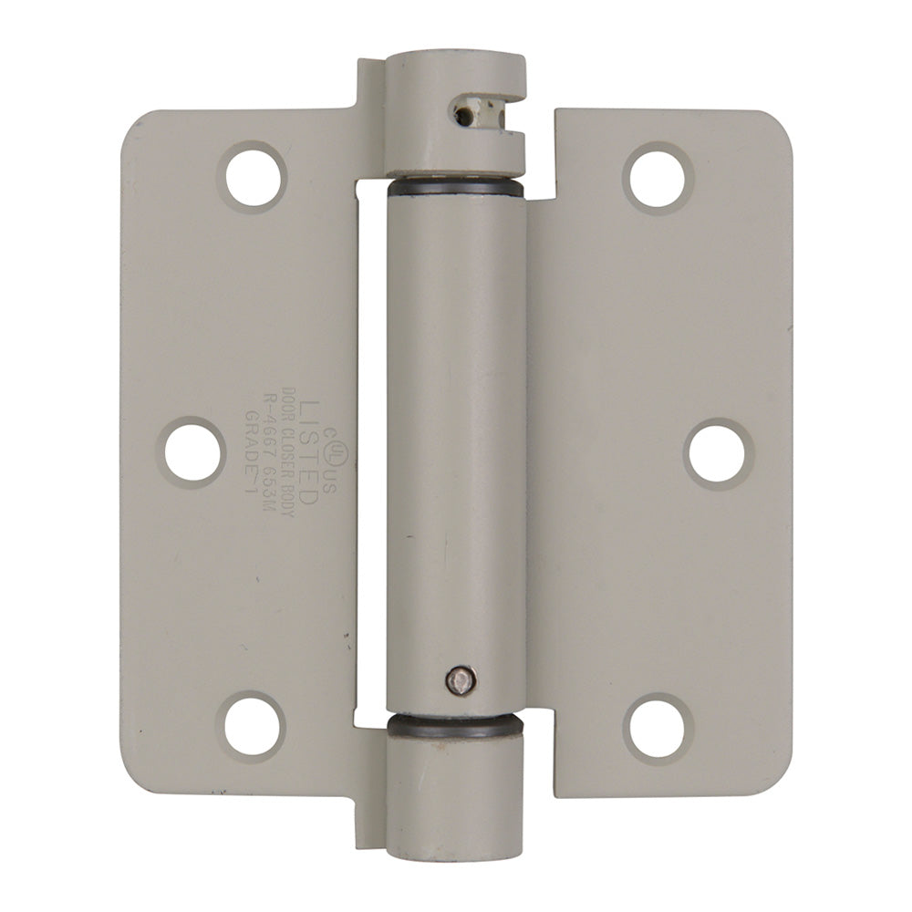 1/4" Radius Corner Spring Hinge