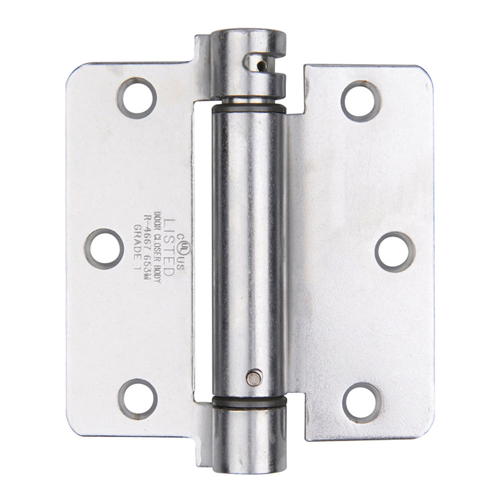 1/4" Radius Corner Spring Hinge