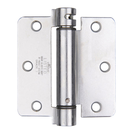 1/4" Radius Corner Spring Hinge