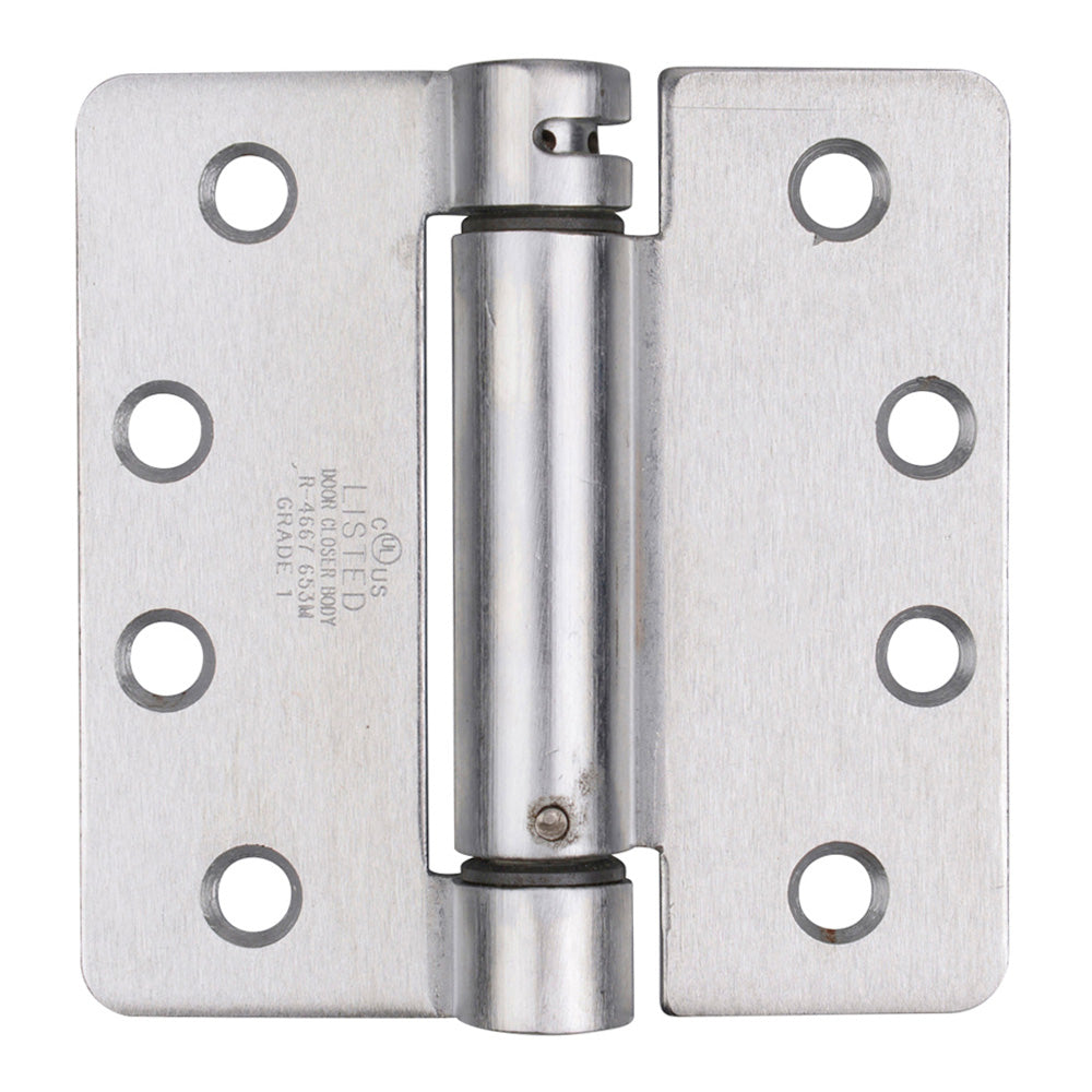 1/4" Radius Corner Spring Hinge