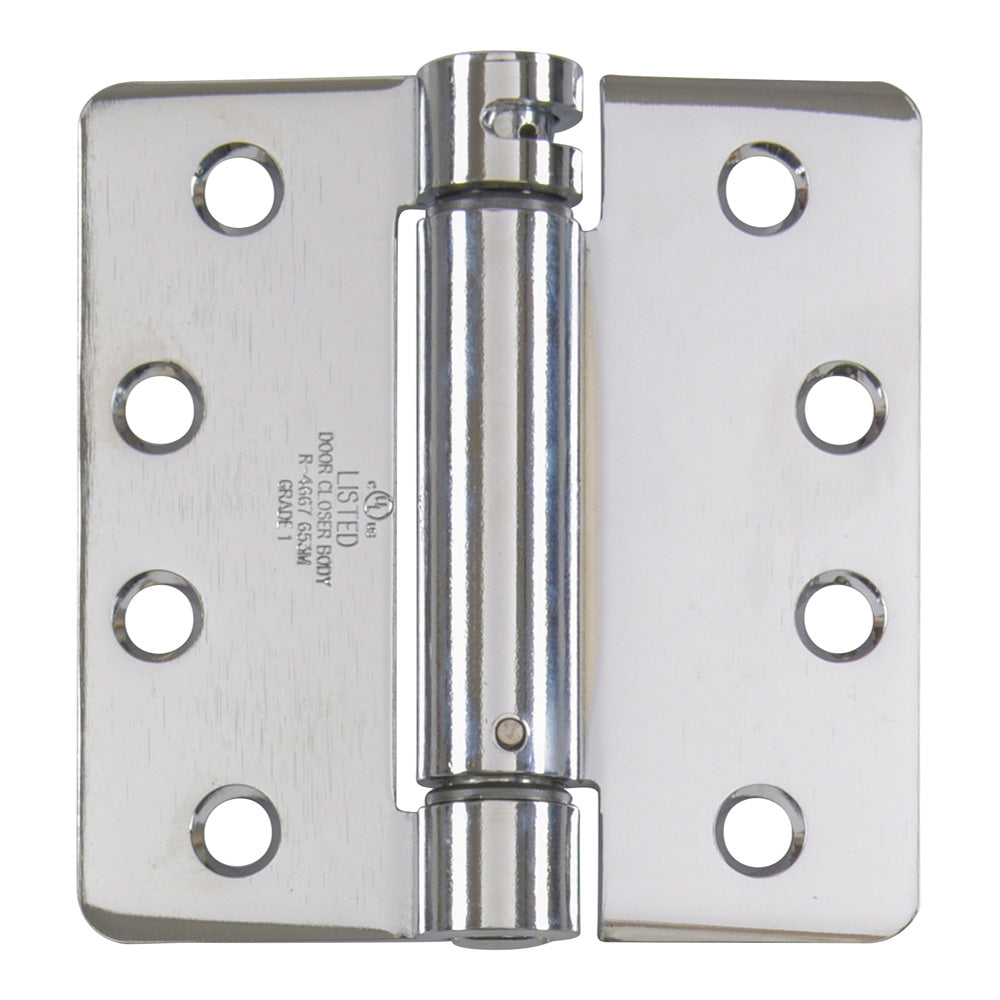 1/4" Radius Corner Spring Hinge