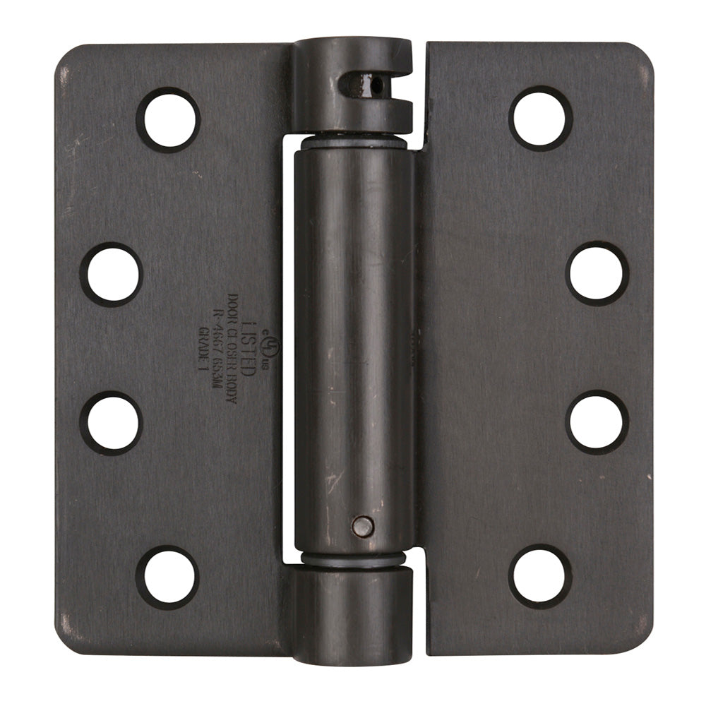 1/4" Radius Corner Spring Hinge