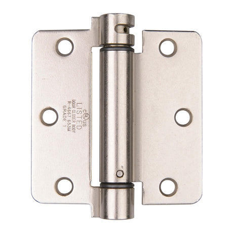 1/4" Radius Corner Spring Hinge