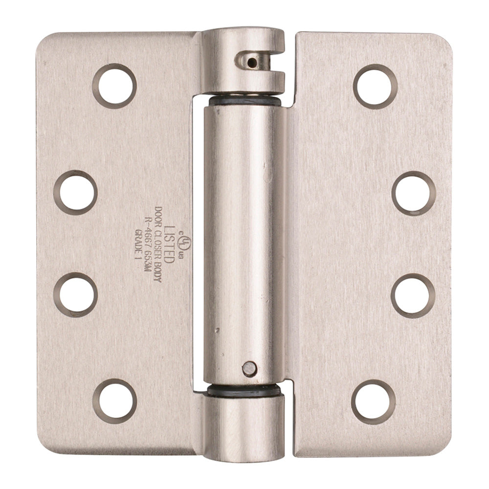 1/4" Radius Corner Spring Hinge