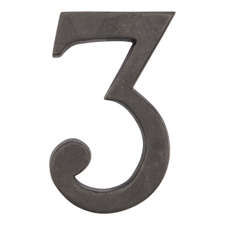 Solid Bronze Traditional House Numbers