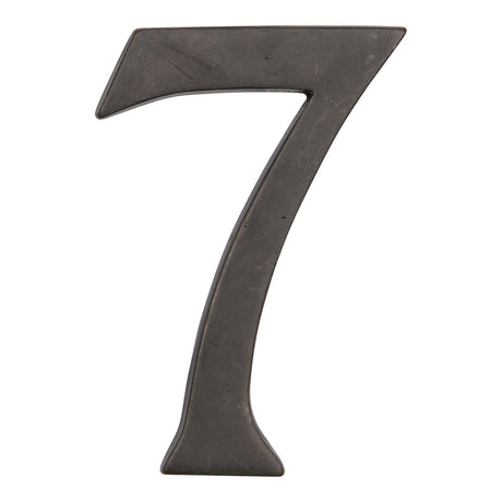 Solid Bronze Traditional House Numbers