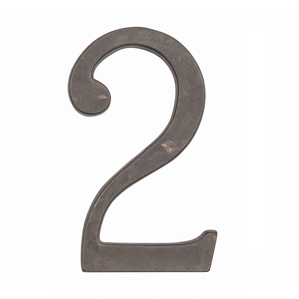 Solid Bronze Traditional House Numbers