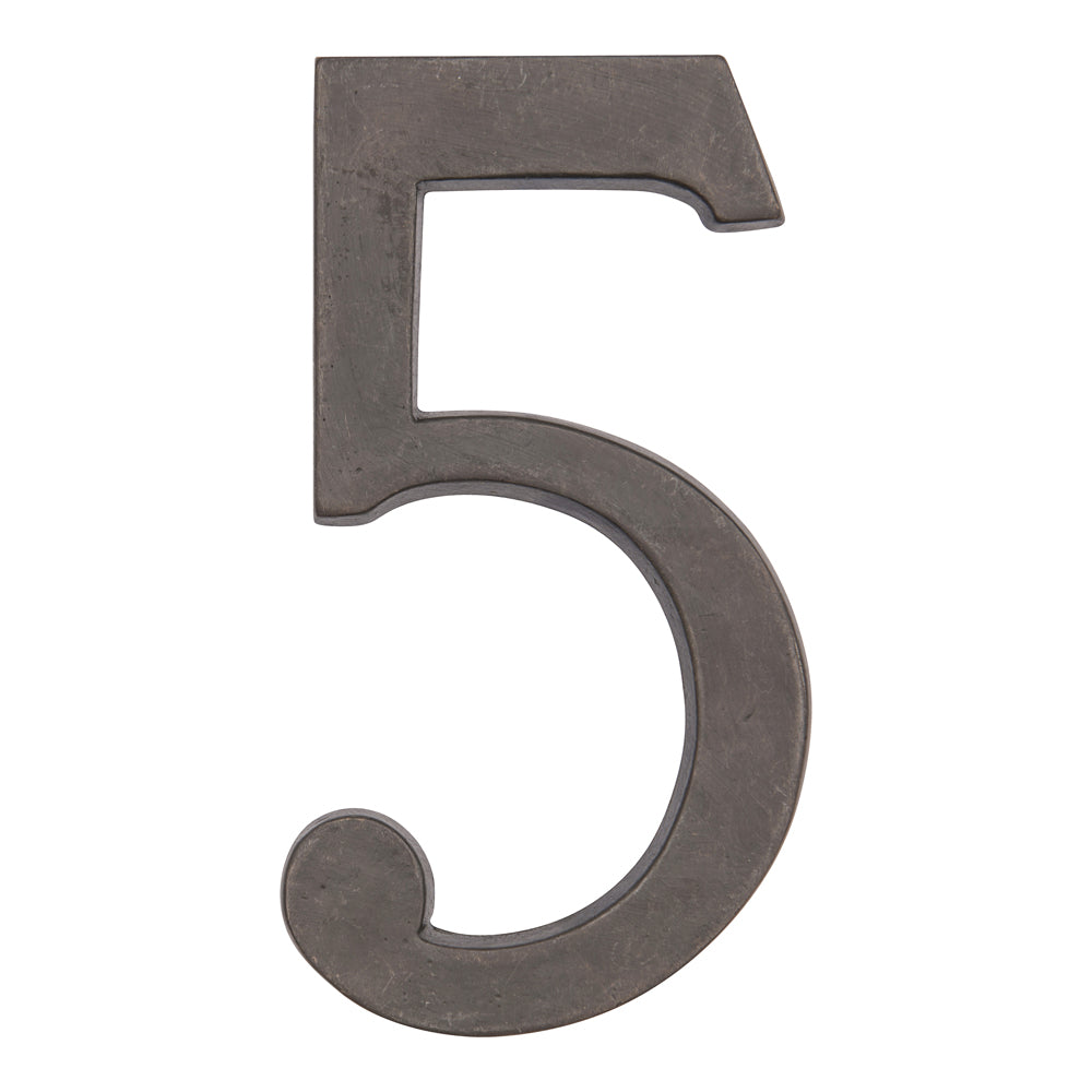 Solid Bronze Traditional House Numbers