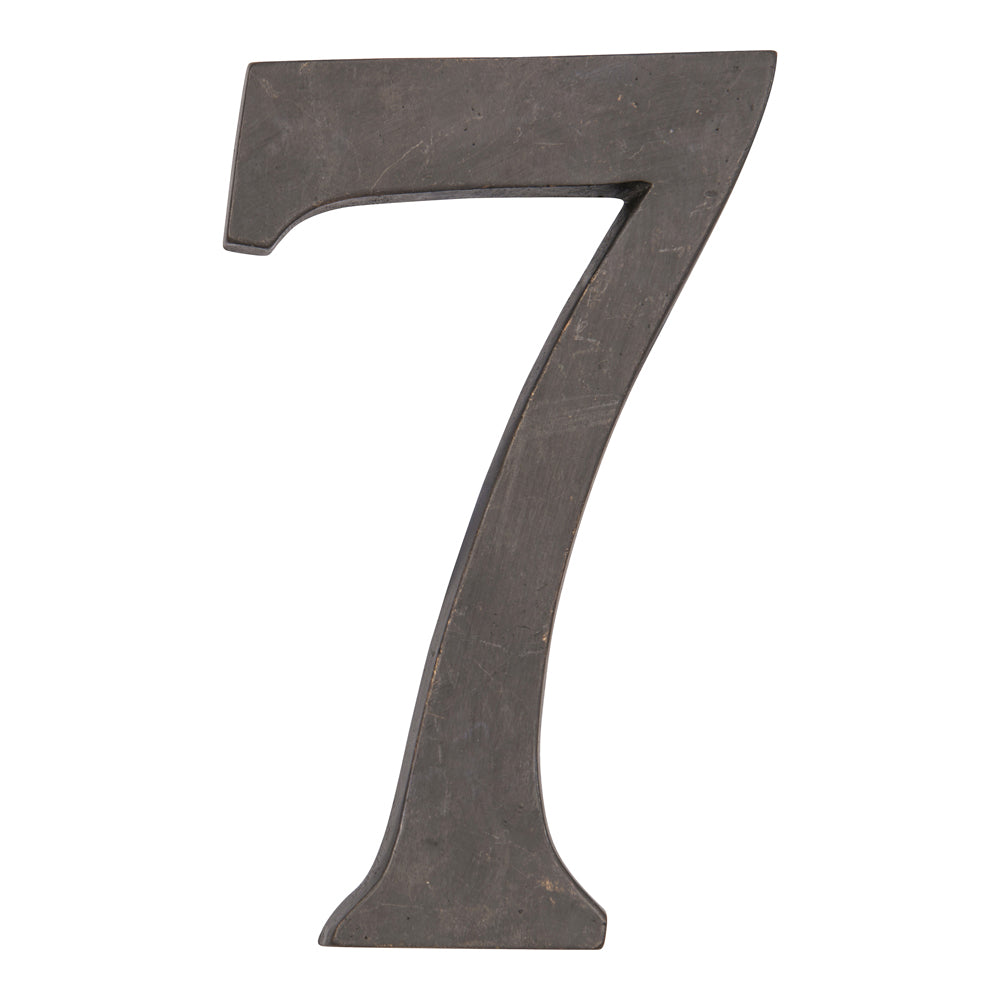 Solid Bronze Traditional House Numbers