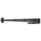 Black Iron Bean Style Pintle Hinge