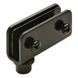 Small Non-Bore Inset Glass Door Hinge