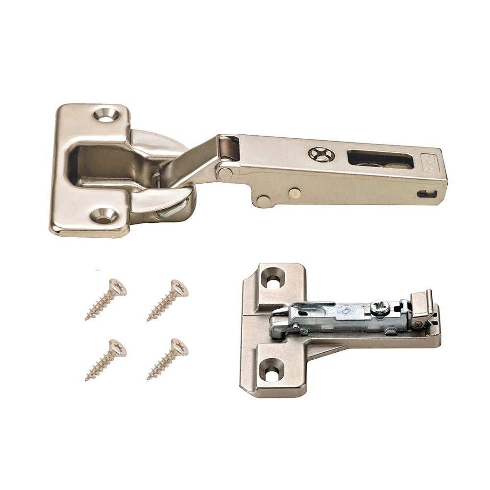 Straight Arm Hinge for Face-Frame Cabinets, 40mm Cup - Bundle