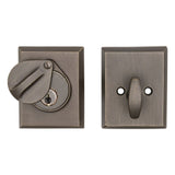 Sandcast Bronze Rectangular Deadbolt