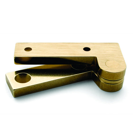 Brusso Brass Offset Pivot Hinge