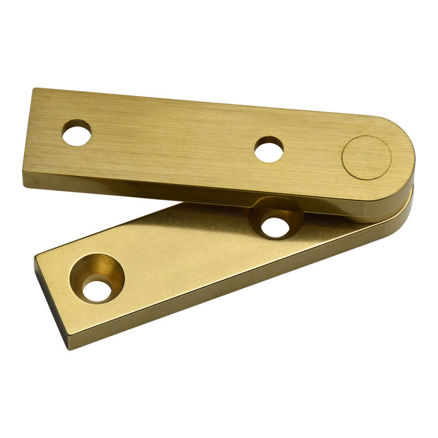 Brusso Brass Knife Pivot Hinge HardwareSource