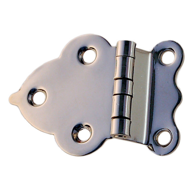 Hoosier Solid Brass 3/8" Offset Hinge