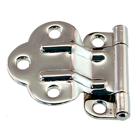 Solid Brass Surface Mounted Hinge, 3/8" Offset