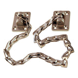 15" Transom Window Chain with Brass Mounting Plate